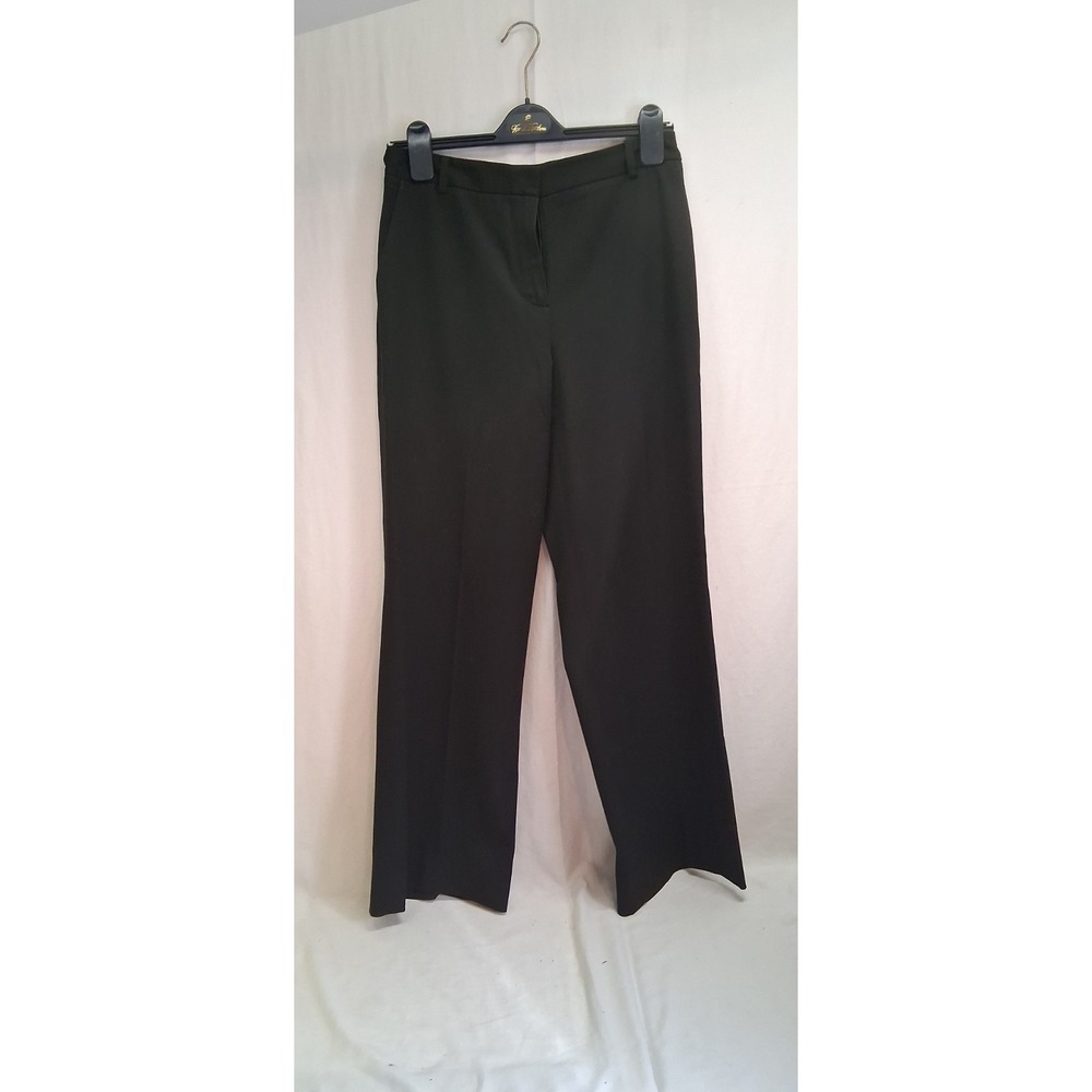 Brooks Brothers Petite Women Dress Trouser Pants Black Stretch Pockets‎ Size 6P
